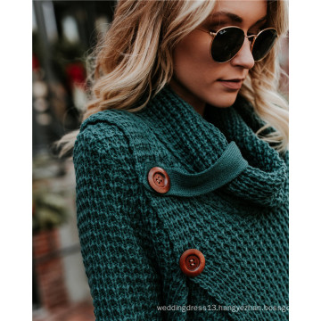 Long sleeve knit sweater